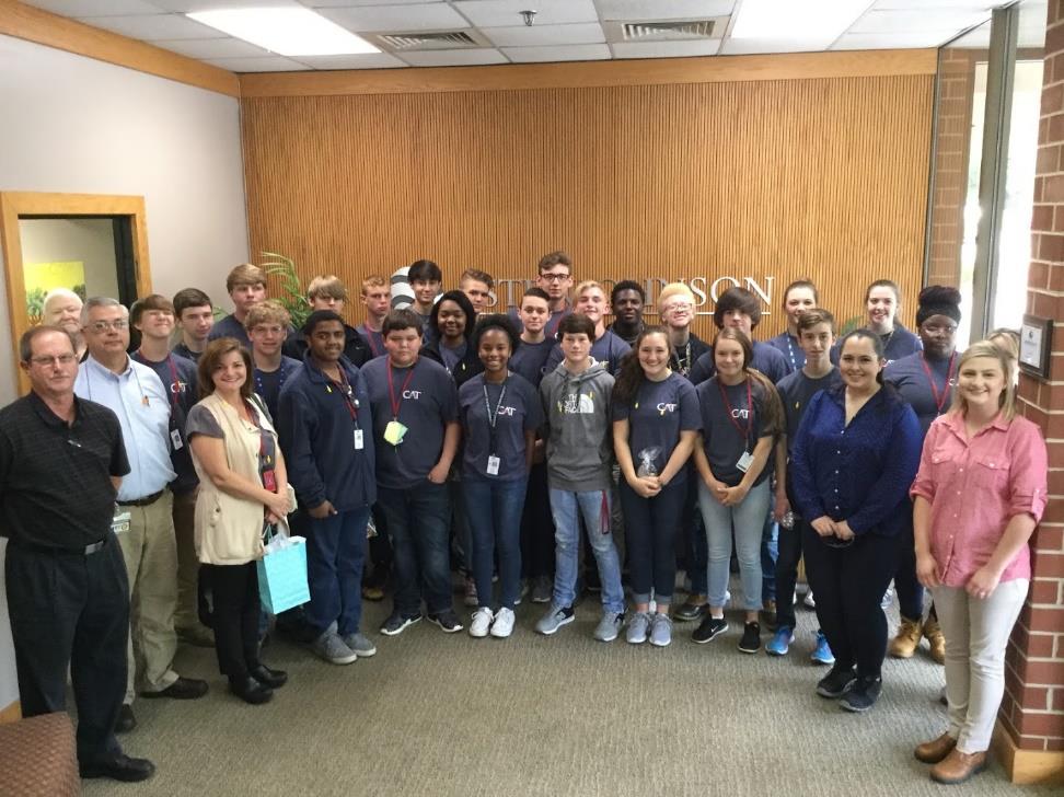 AstenJohnson AstenJohnson Clinton hosts Carolina Alliance for Technology Students